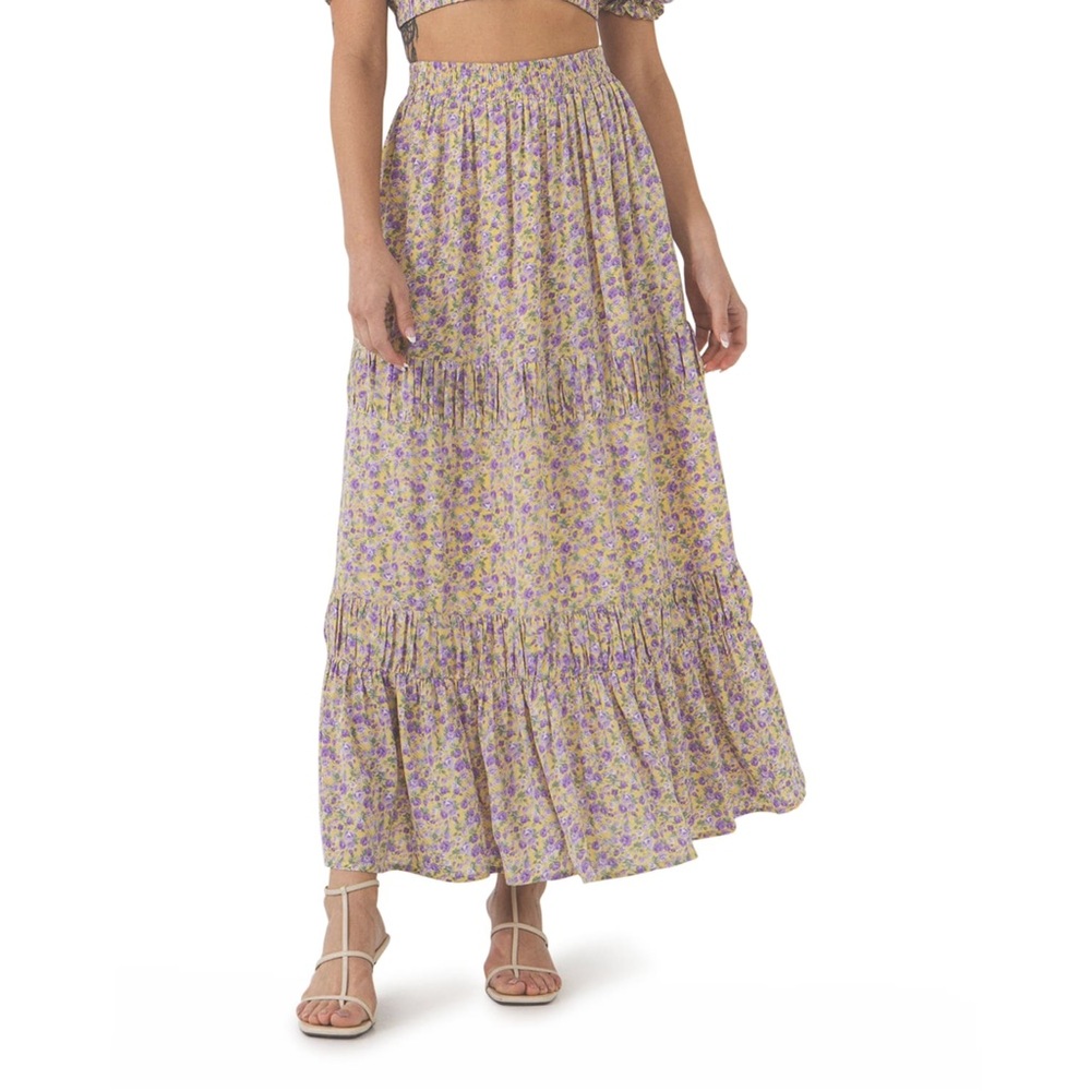 Floral Maxi Skirt